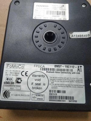 Модуль bluetooth ford mondeo mk4,s-max przedlift фото №1