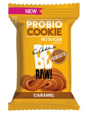 Ciasteczko Probiotyczne Karmel Caramel 18g BeRaw