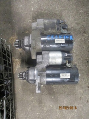 Стартер vw crafter 02m911021a фото №1