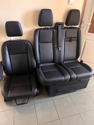 Сидіння шкіряний передні ford transit mk-8 фото №1