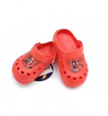 SPIDERMAN Klapki typu crocs roz. 24/25