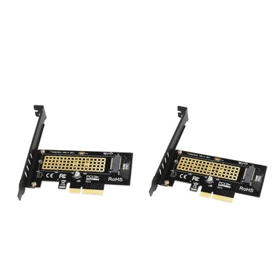 2x M.2 NVME SSD do karty rozszerzeń hosta PCI Express 3.0 X4 Klucz M NVME M.2