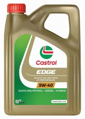 CASTROL EDGE TITANIUM OLEJ SILNIKOWY 5W40 4L