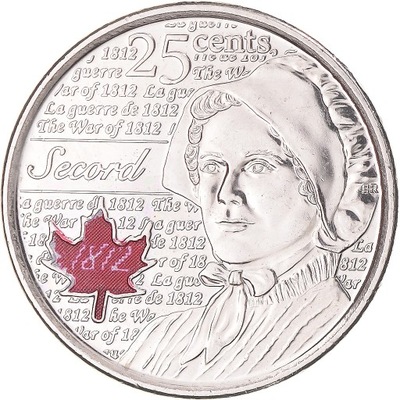 Moneta, Canada, 25 Cents, 2013