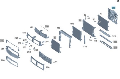 Mercedes-benz aklasa w177 вентилятор фото №1