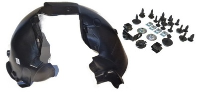 Подкрылок передние левая + клипсы audi a4 b8 11- фото №1