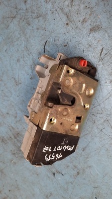 Замок двері лівий задня peugeot 307 05r hb фото №1