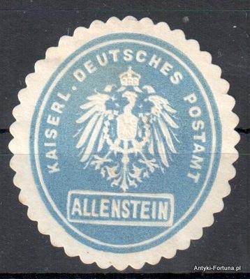 Zalepka- Allenstein - Olsztyn - Poczta