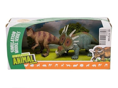 Dinozaury zestaw 2 dinozaurów 26x11x10cm