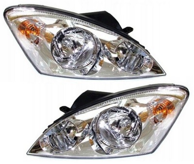 Kia ceed ed фара главный левый + правый гомологация eu 2006 - 2009 фото №1