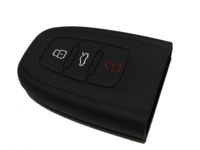 Чехол силиконовый na ключ audi фото №1