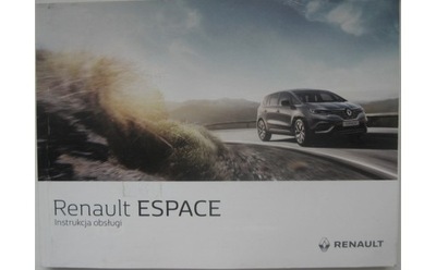 RENAULT ESPACE V 2014-2020 POLSKA LIBRO MANTENIMIENTO  