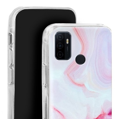 Etui do Oppo A53 case guma wzory +Szkło