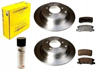 Гальмівні диски гальмівні колодки dodge avenger caliber задня 302mm фото №1