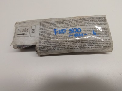 Fiat 500 подушка сиденье правая подушка безопасности оригинал фото №1