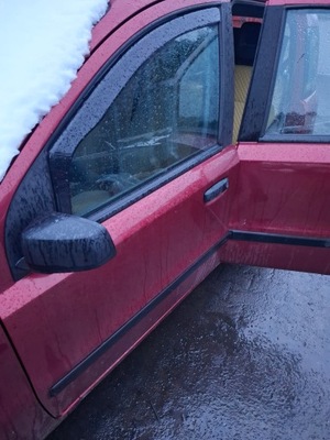 Стекло боковая дверь левый перед fiat panda ii 5d фото №1