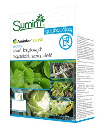 AMISTAR 250SC 5ml GRZYBOBÓJCZY PLEŚŃ ZARAZA RDZA