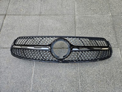 Решітка радіатора радіатора mercedes glc w253 lift amg 19-23 фото №1