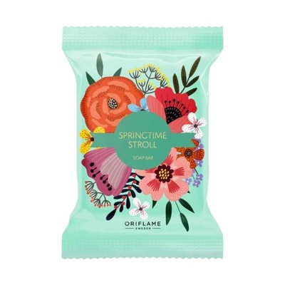 ORIFLAME Mydło Springtime Stroll, kwiatowe mydełko