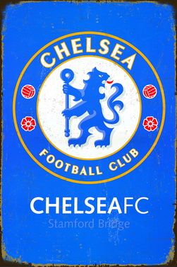 Tablica Ozdobna Blacha Chelsea Football Club