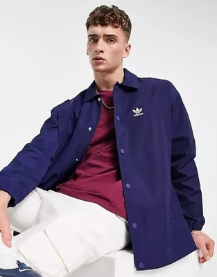 ADIDAS GRANATOWA KURTKA MĘSKA Z LOGO XS 1VAO