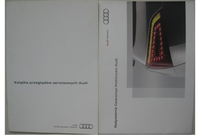 Audi książka serwisowa przeglądów 2011 PL oryginał