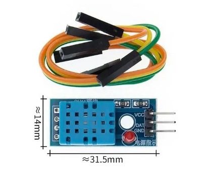 SKAITMENINIS JUTIKLIS TEMPERATŪROS I WILGOTNOSCI DHT11 DHT22 AM2302 AM2301 AM2320 