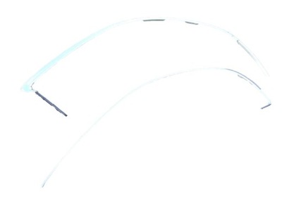 Audi a8 молдинг хром 4h0853703a 2011r фото №1