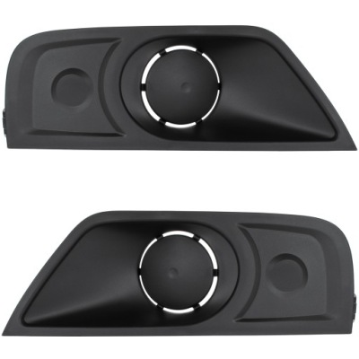 Заглушка бампера do renault master 10 перед l+p 19 с противотуманная фара lub bez фото №1