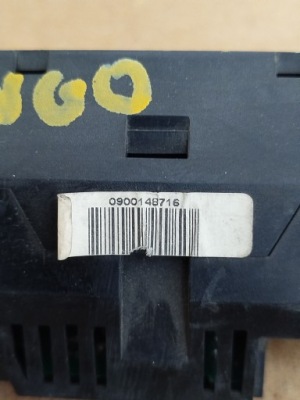 Дисплей центральный renault twingo i 0900148716 фото №1