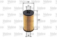 VALEO FILTRO ACEITES PIEZA INSERTADA OPEL ASTRA H 04-/J 09-/CORSA D 06-  