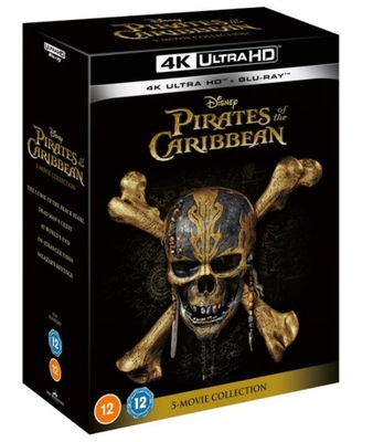 Pirates of the Caribbean: 5-movie Collection 4K Ultra HD Blu-ray UHD