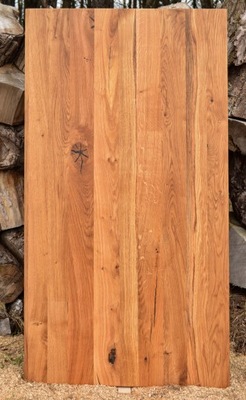 BLAT DĘBOWY blat drewniany lite drewno dąb 70/50cm