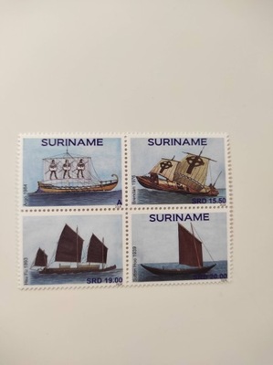 Surinam 2018r Klasyczne statki