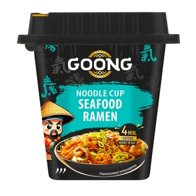 Goong danie instant z makaronem noodle i sosem ramen 93g