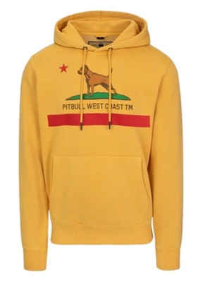 PIT BULL BLUZA MĘSKA Z KAPTUREM CALIFORNIA FLAG r. XL