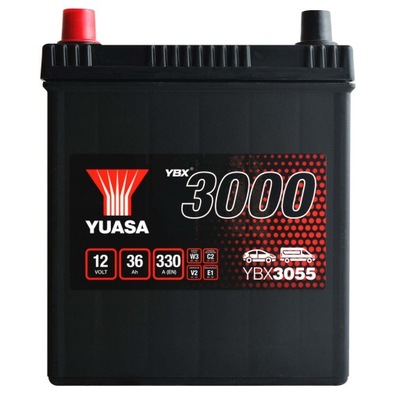 YUASA YBX3055 12V 36AH 330A YBX 3055