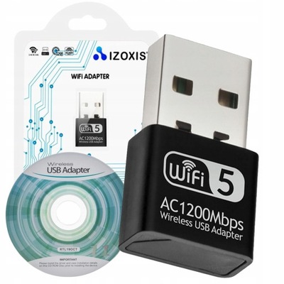 KARTA SIECIOWA ADAPTER WI-FI USB BEZPRZEWODOWA ZEWNĘTRZNA