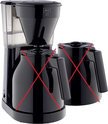 Ekspres przelewowy Melitta 1023-06 1050W BRAK DZBANKA