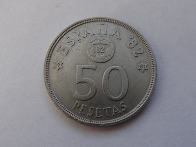 50 Pesetas 1980 rok, Hiszpania