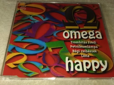 CD OMEGA - HAPPY, I WYDANIE, ZŁOTY KRĄŻEK, 1994 r.