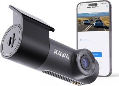 MINI KAMERA KAWA D5 DASH CAMERA WIDEOREJESTRATOR Dash Cam Auto 1296P