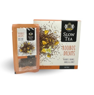 Herbata Rooibos liściasta w saszetkach Pickwick 75 g