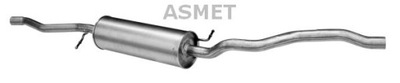 SILENCER OUTLET FRONT ASMET ASM19.033  