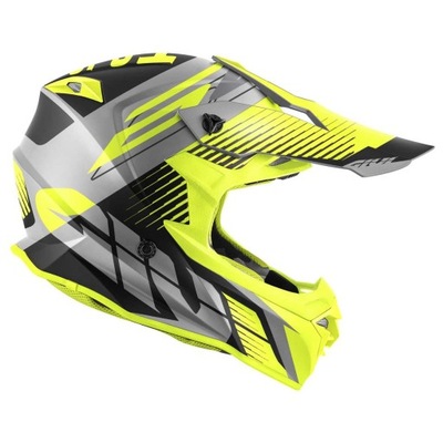 GIVI CASCO CROSS 60.1 FRESH ECE R22-06 COLOR SZARY/CZARNY/ZOLTY MATE M  