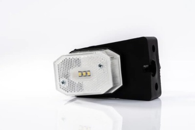 Lampa LED obrysowa biała 12V/24V FT-001BI LED