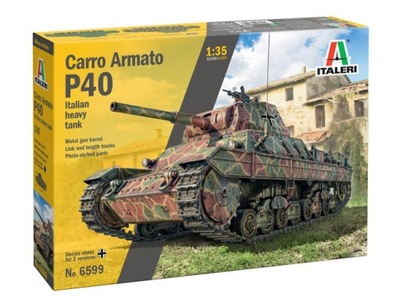 Czołg Carro Armato P40 model 6599 Italeri