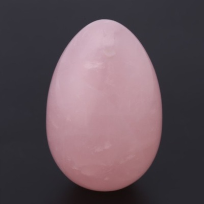 Jajko w kształcie Rose Quartz Jajko Yoni Kamień