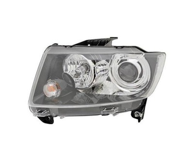 FARO PARTE DELANTERA JEEP COMPASS 2014-16 IZQUIERDO DIODO LUMINOSO LED EUROPA  