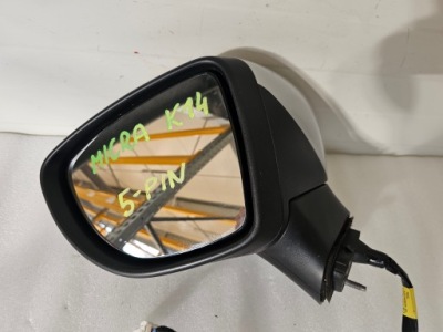 Дзеркало ліва nissan micra k14 5 pin фото №1